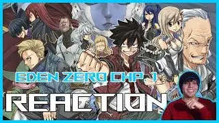 Eden Zero Chapter 1 Live Reaction/Review!(REDIRECT) THE FEELZ...