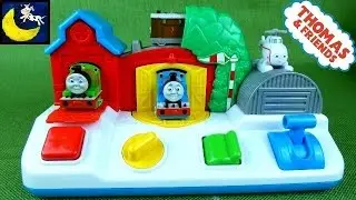 Thomas and Friends Musical Singing Pop Up Pals Toy with Toby, Percy, Thomas & Harold!