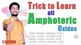 Trick to Learn Amphoteric Oxides | NEET | JEE | Short Tricks