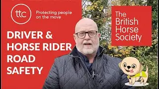 Driver & Horse Rider Road Safety.  How can drivers and horse riders share the road safely?