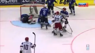 ЧМ-2015. Россия -- Словения. 2:0 - Николай Кулемин