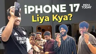 iPhone 17 Sale Fever: Crazy Fans Line Up To Buy First iPhones In India!