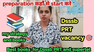 DSSSB Primary Teacher Part  A& B Books for Self Study DSSSB PRT Best Books#dsssb #dsssbvacancy2023
