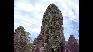 Buddhist Bayon temple - Angkor 12th century - Cambodia