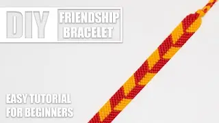 Harry Potter Gryffindor Macrame Friendship Bracelet | Easy Tutorial for Beginners