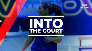 Into the court - training with Vero Volley Monza femminile 30 agosto 2021