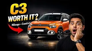 Citro&euml;n C3 Review 🔥 Budget Car with SUV Feel? | Mileage, Features & Drive