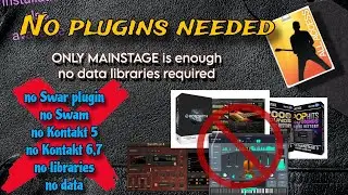 no plugin concert || #mainstage || no need swar, swam, kontakt, libraries data || watsapp:7382515737