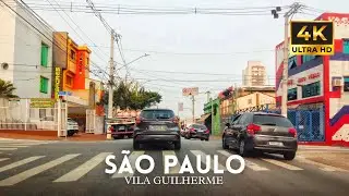 Vila Guilherme, Zona Norte | Dirigindo em São Paulo 4K