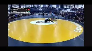 Alex DeLeon Bainbridge vs Ty Martin Luella 106lb 2025 3A GHSA State Duals