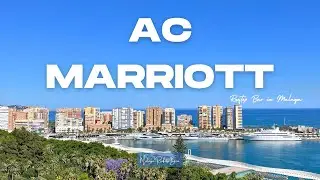 AC Hotel Rooftop &ndash; M&aacute;laga&rsquo;s Highest Rooftop Bar with 360&deg; Views 🌇🍸 | AC Marriott #rooftop #terraza