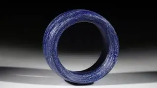 Fibertec Ring gewickelt, matt, parallel innen/aussen gerundet