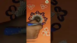 *Rangoli Design* #DIYRangoli.                 Victim to Victor by RKVC