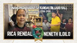 Rica Rendal 🆚 Neneth Iloilo 10-Balls Parehas