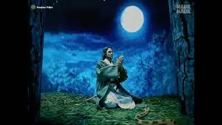 Jesus praying in the garden (AI toy animation)