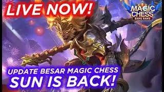 🔴META TRIPLE ROBOT S.A.B.E.R ! BIG UPDATE SEASON - MAGIC CHESS LIVE NOW - MAGIC CHESS MOBILE LEGENDS