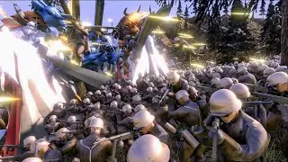 10 000 Afrika Corp 2s VS 10 000 Omnimons! ► Ultimate Epic Battle Simulator 2