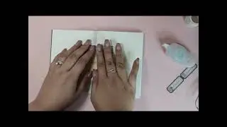 ASMR Journal with me: Small Journal no. 1 | crafting with lovella