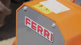 Мульчер FERRI TFC R 2000 на тракторе МТЗ 1221