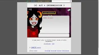 Tostky Reads Homestuck Act 6 Intermission 3 (Part 1)