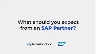 What do we do as SAP partners at Inclusion Cloud?