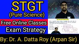 Strategy for STGT Pure Science II How to prepare for upcoming TET exam II Physics in simple steps
