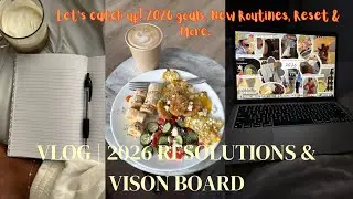 Resetting My Life for 2026 | Goals, Routines & Vision Board