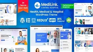 Medilink - Health & Medical WordPress Theme Free Download