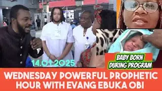 Wednesday Powerful Prophetic hour with Evang Ebuka Obi#zionprayermovementoutreachlive 