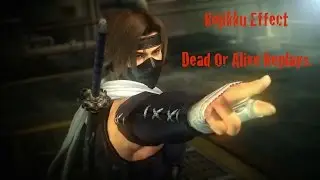 Dead or alive 5 Ultimate: Rojikku Effect (Hayabusa) vs Kyukoro (Momiji)