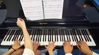 A Chilly Nor'easter 6 hands piano trio 六手联弹