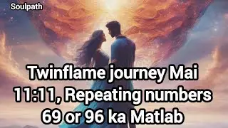 Twin Flame Journey 🔥 11:11, 69, 96 Repeating Numbers ka Matlab | Angel Numbers Meaning in Twinflame