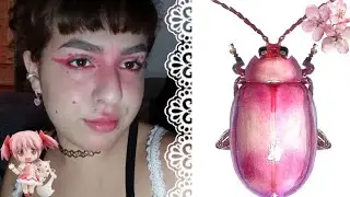 Inspo makeupp rosita y muy cute🩷