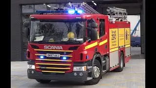 Merseyside Fire & Rescue Service / Aintree Second Pump / Turnout