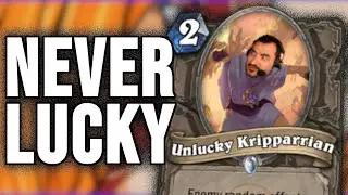 Kripparrian Is Now Truly NEVER LUCKY! | Top Custom Cards of the Week #83 | Hearthstone
