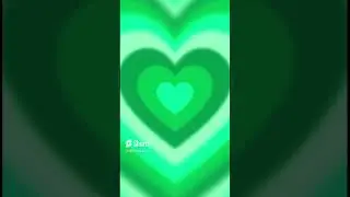 Green Aura Heart Tunnel Loop Background Animated Screensaver
