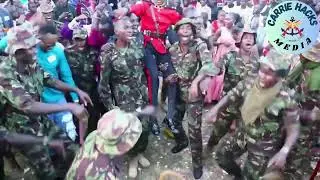 KDF Soldiers Bring the Hype with Morale Songs at the Wedding!