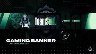 How To make Gaming Channel Banner | Gaming channel banner kese banaye android me |  gaming banner