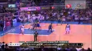 4th Quarter and Overtime Highlight   Game 4 SF   San Mig Coffee vs Talk N Text