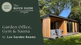 Garden Office, Gym and Sauna by Lux Garden Rooms