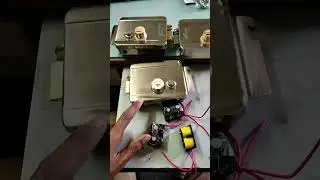 Electronic door lock coil change with any brand Endroid Alba Linkplus Hawkvision Cpplus Yale