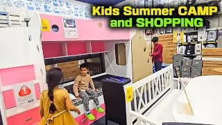 🇨🇦 Kids Summer Camp | Kids Shopping | Life in Canada | Saskatoon | Athar Munir