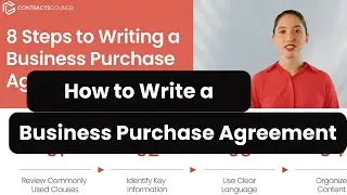 How to Write a Business Purchase Agreement [Lawyer Templates Available]