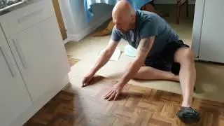 How to cut in self adhesive floor tiles