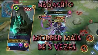 Gameplay de Argus | Vou mostrar para vocês ! | Mobile Legends Bang Bang