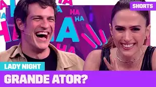 Tat&aacute; Werneck faz REVELA&Ccedil;&Atilde;O e MATEUS SOLANO cai na GARGALHADA! | Lady Night | #Shorts