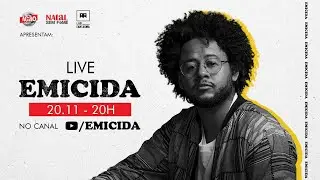 LIVE EMICIDA | #FiqueEmCasa e cante #Comigo | #NatalSemFome