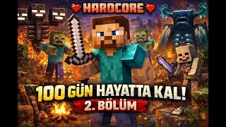Minecraft Hardcore 100 G&uuml;n Hayatta Kalabilecek Miyim? 2. B&ouml;l&uuml;m