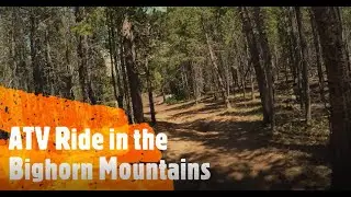 ATV Ride in Bighorn Mountains WY - near Sheridan, Wyoming
