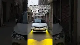 Projecters installed in fog lamp 440 watt led installed in headlights